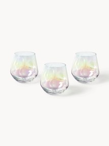 Suporte para velas artesanal Rainbow, 3 uni.