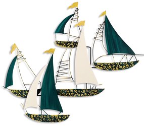 Acessório Decorativo de Parede Kadirga – Multicolor – 77 x 91 cm