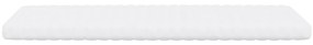 Colchão de espuma 80x200 cm 7 zonas dureza 20 ILD branco