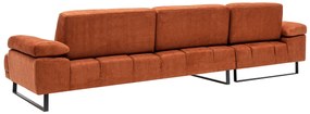 Sofá de Canto Mustang – Laranja – 174 x 274 cm