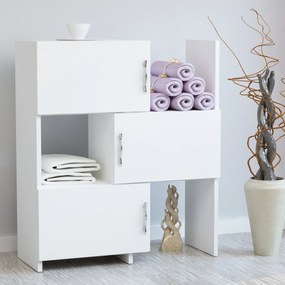 Armário Multiusos Anna – Branco – 65 x 89,8 x 31,5 cm