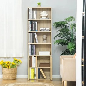 Estante Elle - Carvalho - Design Moderno