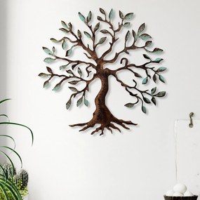 Acessório Decorativo de Parede em Metal Bys-133 – Multicolor – 60x60 c