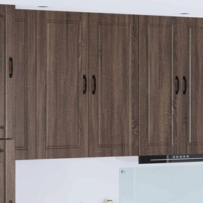 vidaXL Armário de Cozinha com porta Carvalho Marrom 40 x 31 x 100 cm