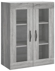 Armário alto 69,5x34x180 cm derivados de madeira sonoma cinza