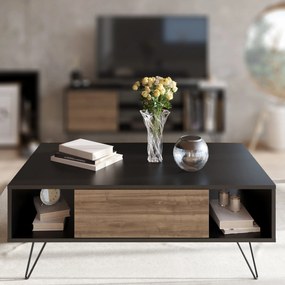 Mesa de Centro Mistico – Preto Nogueira – 120x45,6x60 cm