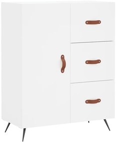 Armário alto 69,5x34x180 cm derivados de madeira branco