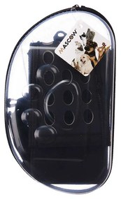 Assento Preto Plástico 43 x 20 x 33 cm (6 Unidades)