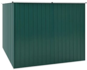 Abrigo de Jardim - 195x198x159 cm - Aço Galvanizado - Verde