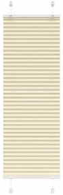 Creme Plissada Cega 40x150 cm Largura Tecido 39,4 cm Poliéster