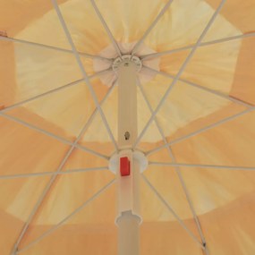 Guarda-sol de praia Natural 180 cm estilo havaiano