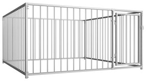 vidaXL Canil de exterior 200x200x100 cm