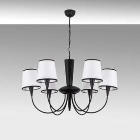 Chandelier Pardo – Preto – Diâmetro 75 cm x Altura 85 cm