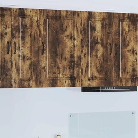 vidaXL Armário de Cozinha Kalmar Carvalho Defumado 50 x 31 x 80 cm