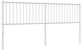 Cabeceira de cama 193 cm metal branco