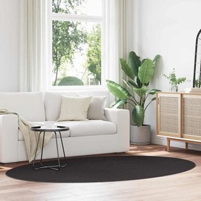 vidaXL Tapetes Preto 160 x 230 cm 100% Poliéster