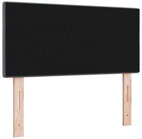 Cabeceira vidaXL Button Tufted Cinza Escuro 80 cm em Veludo