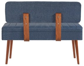 Banco Vina – Nogueira – 110 x 82,5 x 40 cm