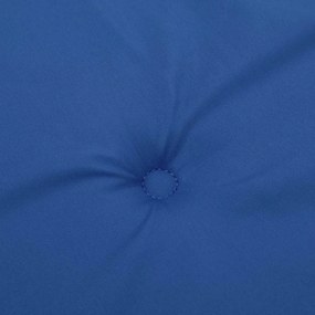 Almofadão p/ banco de jardim 120x50x4cm tecido oxford azul real