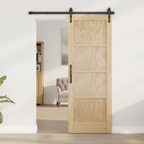 vidaXL porta interior 'ORKDAL'73,5x198,5x4 cm em madeira sólida de pinho