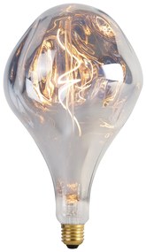 Lâmpada LED regulável E27 A165 Prata 6W 160lm 1800K