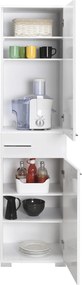 Mobiliário "Adr-421-Pp-1" - Design Moderno - Branco