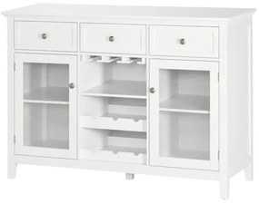 Aparador Vienas com Garrafeira de 120 cm - Design Moderno