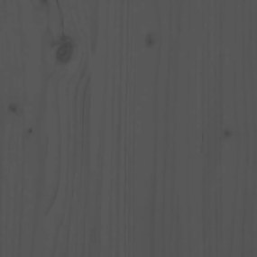 Banco sapateira 110x38x45,5 cm pinho maciço cinza