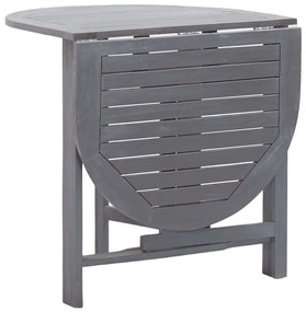 5 pcs conjunto de jantar jardim madeira acácia maciça cinzento
