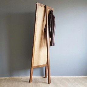 Espelho Cheval A43 – Nogueira – 55x170 cm