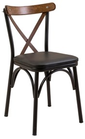 Conjunto de Mesa de Jantar Extensível e Cadeiras Oliver – Preto – Mesa