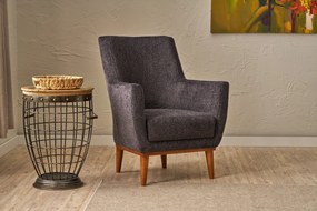 Cadeira Wing Gonca – Antracite – 74x80x75 cm