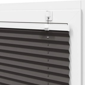 Preto Plissada Cega 40x150 cm Largura Tecido 39,4 cm Poliéster
