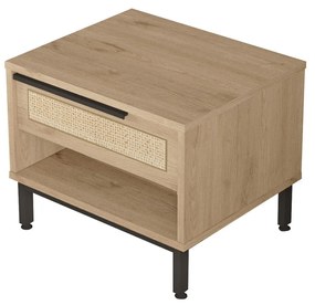 Mesa de Cabeceira ON14 – Nogueira – 53,6x42,4x44,5 cm