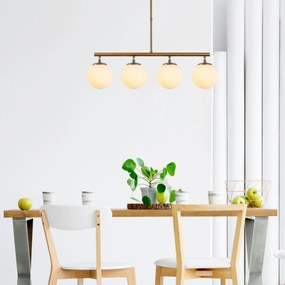 Candeeiro de Teto Fazli – Vintage – 70 x 15 x 43-87 cm