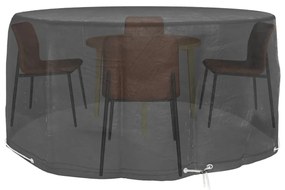 Capas p/ mobília de jardim 2 pcs c/ 10 ilhós Ø230x90 cm redondo