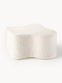 Pufe para crianças em teddy artesanal Cloud