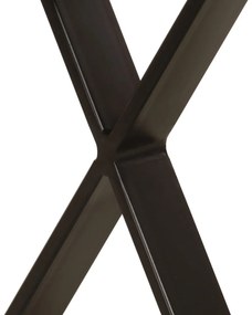 Banco com bordas vivas 105 cm madeira de mangueira maciça