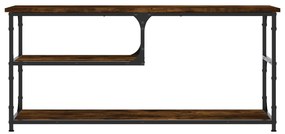 Móvel TV 103x38x46,5 cm derivados madeira/aço carvalho fumado