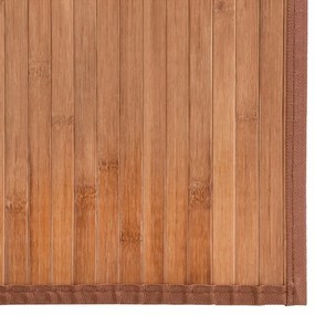 Tapete quadrado 100x100 cm bambu natural