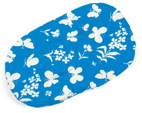 Almofada Cama Animal Tecido Azul 44X27cm