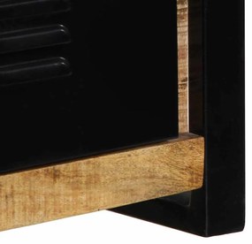 Móvel de TV 100x30x35 cm madeira mangueira áspera maciça