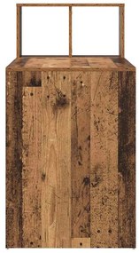 Mesa de Escritório Madeira Antiga Madeira Derivada Padrão