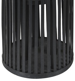 Lanterna decorativa preta 80 cm LUZON Beliani
