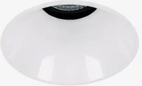 Downlight Led Embutido Sem Moldura Trimless Redondo Ø6,8 Cm Para Exterior Em Alumínio Orelva Branco & Branco Frio 4000k & 11 W & 23º - Sklum