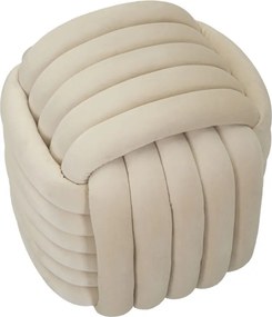 PUFE SOFTY CREME 45X45X45 CM