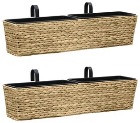 Floreiras de pendurar 2 pcs jacinto de água