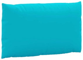Almofadões p/ móveis de paletes 3 pcs tecido oxford turquesa