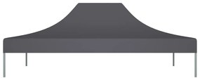 Teto para tenda de festas 4x3 m 270 g/m² antracite