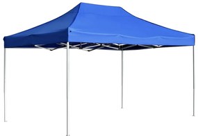 Tenda dobrável profissional para festas alumínio 4,5x3m azul